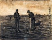The Evening Prayer (after Millet) - Vincent Van Gogh