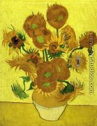 Still Life with Sunflowers - Vincent Van Gogh