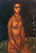 Seated Nude III - Amedeo Modigliani