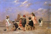 Children on the Beach - Albert Roosenboom