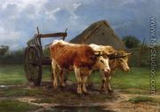 Oxen Pulling a Cart - Rosa Bonheur