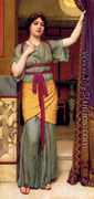 A Pompeian Lady II - John William Godward