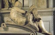 Tomb of Giuliano de' Medici: Day - Michelangelo Buonarroti