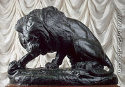 Lion and Serpent - Antoine-louis Barye