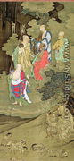 Lohans Bestowing Alms on Suffering Human Beings, Southern Song dynasty, China, c.1178 - Jichang Zhou (or Chou Chi-Ch'ang)