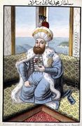 Mehmed II (1432-81) called 'Fatih', the Conqueror, from A Series of Portraits of the Emperors of Turkey, 1808 - John Young