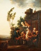 The Pedlar - Francois Louis Joseph Watteau