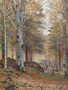 Autumn in the Woods - James Thomas Watts