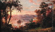 Sailing (The Hudson at Tappan Zee) 1883 - Jasper Francis Cropsey