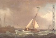 An Indiaman at anchor - Thomas Whitcombe