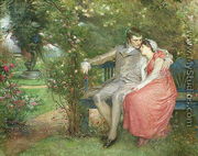 Gather Ye Rosebuds While Ye May, 1905 - Theodore Blake Wirgman