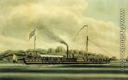 The Hudson River Steamboat, Clermont, c.1858 - Richard Varick De Witt