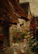 A Cottage Door - David Woodlock