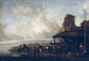 The Stable of a Dilapidated House, c.1640 - Philips Wouwerman