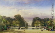 The Tuileries Gardens, with the Arc de Triomphe in the Distance, 1858 - William Wyld