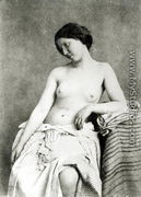 Nude Female Model, c.1850 - Julien Vallou de Villeneuve