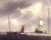 Naval Scene - Willem van de, the Younger Velde