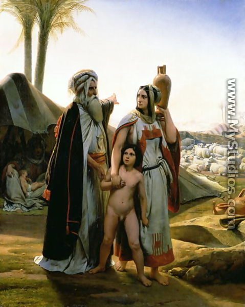 Abraham Turning Away Hagar, 1837 - Horace Vernet