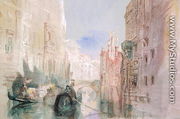 A Canal near the Arsenale, Venice - Joseph Mallord William Turner