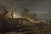 A Lime Kiln at Coalbrookdale, c.1797 - Joseph Mallord William Turner