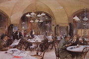 Cafe Griensteidl, Vienna, 1890 - Reinhold Volkel