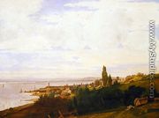 View of the Hudson near Sing Sing, New York, late 1840s - Joseph Vollmering