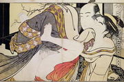 Lovers from the Poem of the Pillow - Kitagawa Utamaro