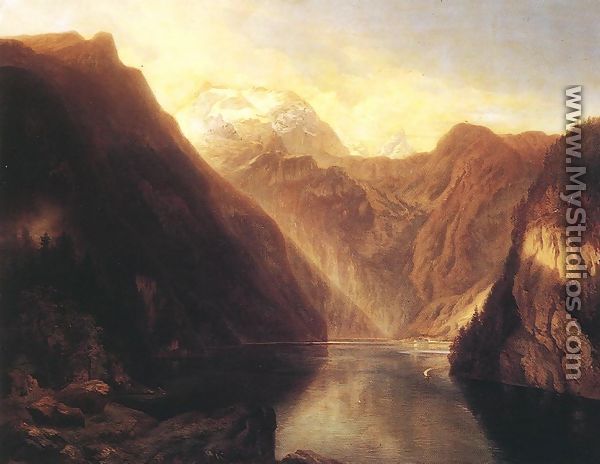 Alpesi to, 1853 - Sandor Brodszky