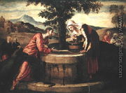 Christ and the Woman of Samaria - Domenico Tintoretto (Robusti)
