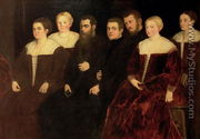 Seven members of the Soranzo Family - Jacopo Tintoretto (Robusti)
