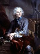 Portrait of Jean Louis Lemoyne 1665-1755 - Louis Tocque
