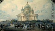 The Trinity Cathedral in St. Petersburg, 1850, 1850 - Vasili Semenovich Sadovnikov