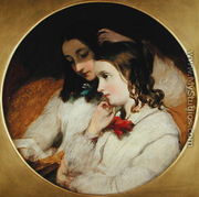 Study of Two Girls, 1848  - James Sant