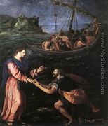 St Peter Walking on the Water 1590 - Alessandro Allori