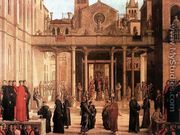 The Relic Of The Holy Cross Is Offered To The Scuola Di S. Giovanni Evangelista 1494 - Lazzaro Bastiani