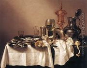 Still Life With Great Golden Goblet - Pieter Claesz.