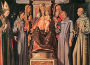 Holy Family (Sacra Conversazione) 1480 - Alvise Vivarini