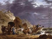 Arrival of Emigres with the Duchess of Berry on the French Coast - Carle Vernet