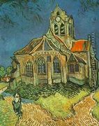 The Church At Auvers - Vincent Van Gogh