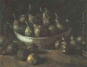Still Life With An Earthen Bowl And Pears - Vincent Van Gogh