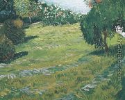 Sunny Lawn In A Public Park - Vincent Van Gogh