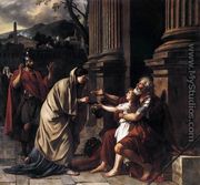 Belisarius Receiving Alms 1781 - Jacques Louis David