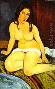 Seated Nude Ii - Amedeo Modigliani