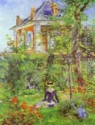 Girl In The Garden At Bellevue - Edouard Manet