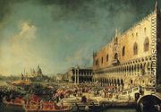 Arrival of the French Ambassador in Venice 1740s - (Giovanni Antonio Canal) Canaletto