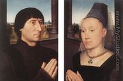 Portraits of Willem Moreel and His Wife c. 1482 - Hans Memling