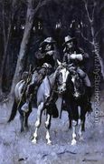 Cheyenne Scouts Patrolling The Big Timber Of The North Canadian Oklahoma - Frederic Remington