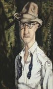 Self Portrait With Hat - Alfred Henry Maurer