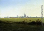 Meadows near Greifswald c. 1822 - Caspar David Friedrich