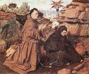 Stigmatization of St Francis 1428-29 - Jan Van Eyck